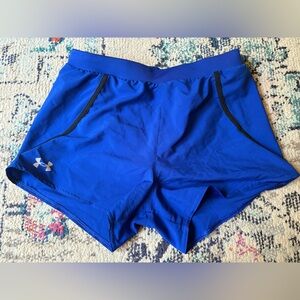 Under Armour Blue Athletic Shorts Lightweight Breathable